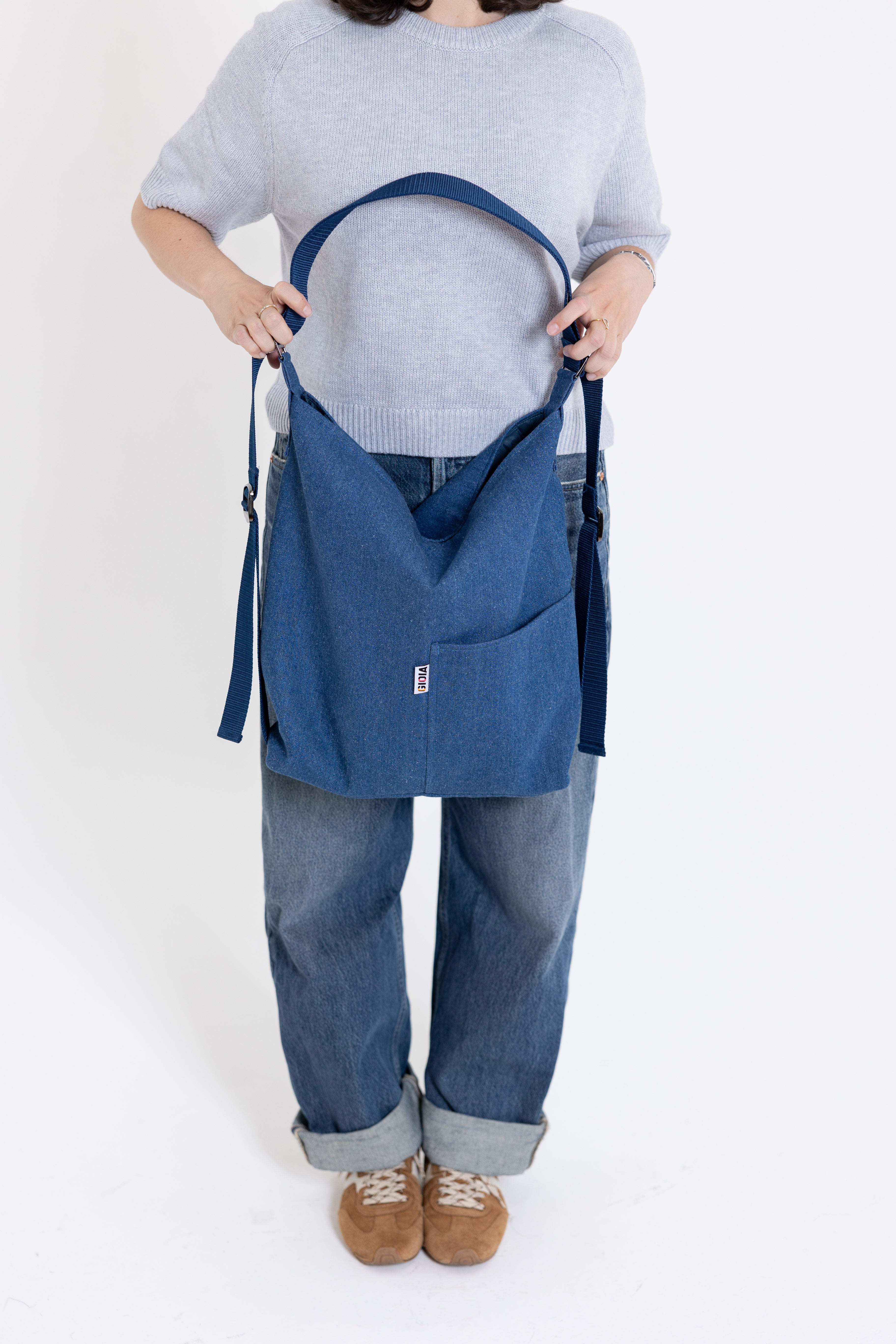 The Everyday Bag - Dark Wash Denim