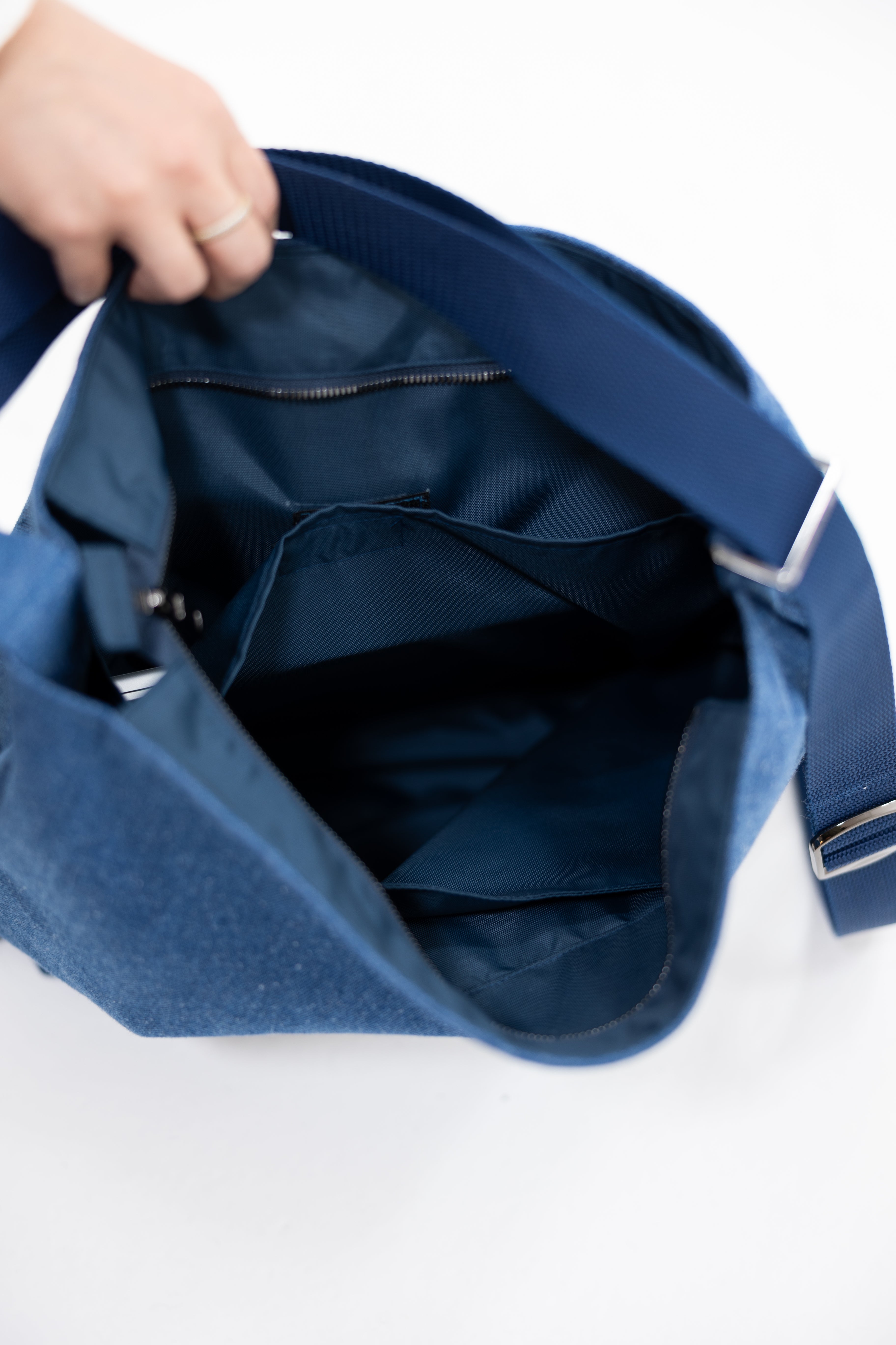 The Everyday Bag - Dark Wash Denim
