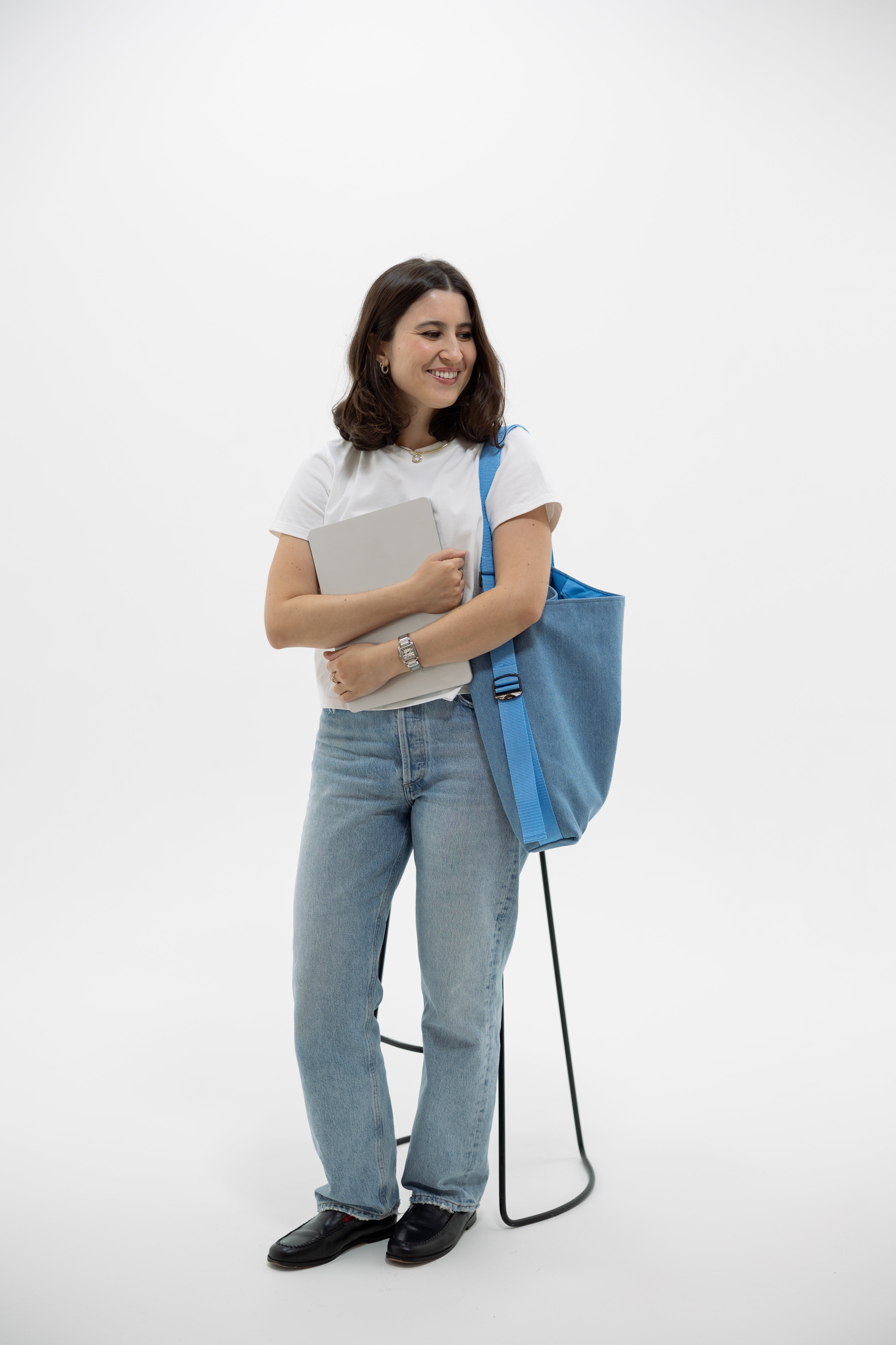 The Everyday Bag - Light Wash Denim