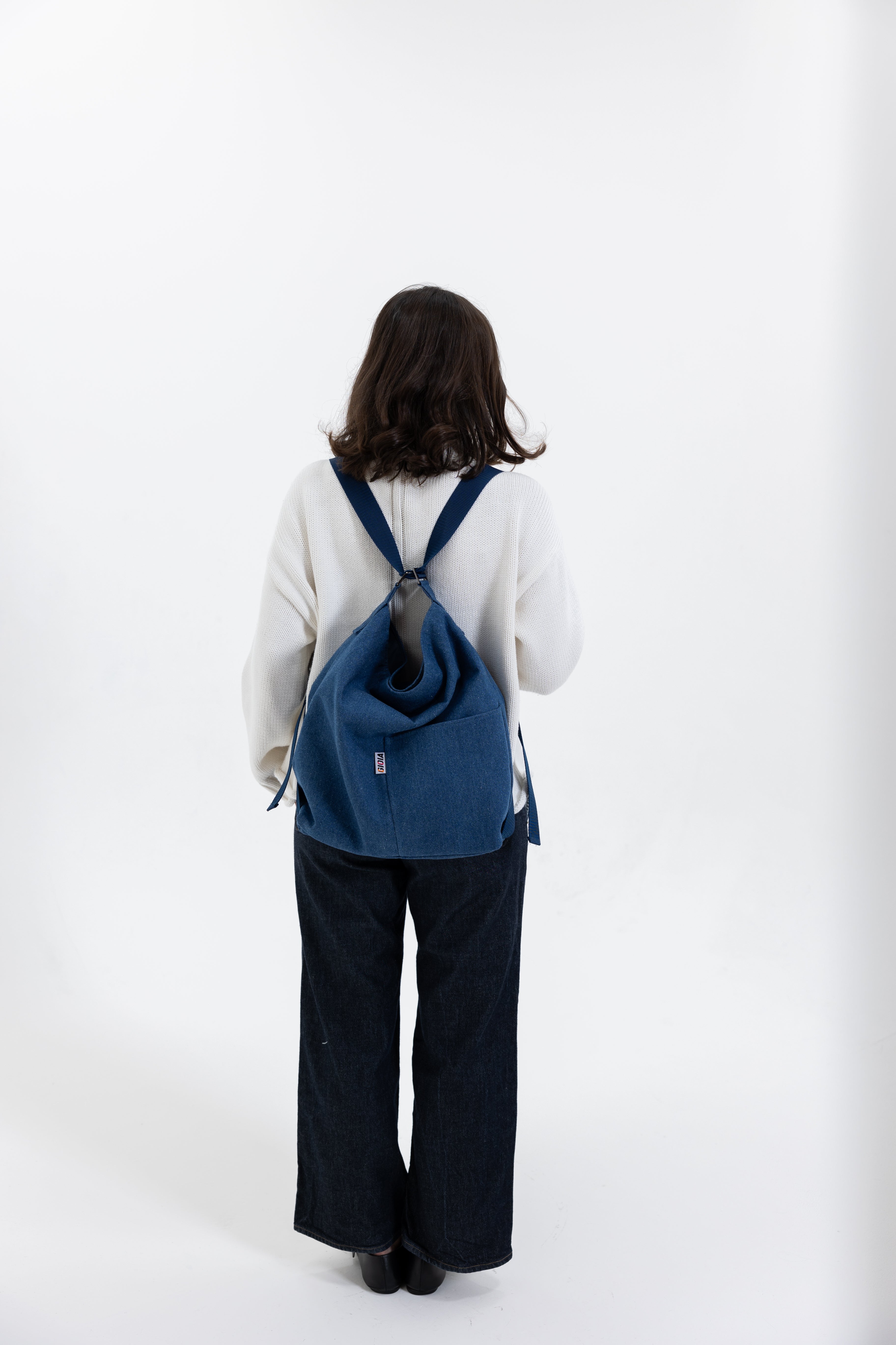 The Everyday Bag - Dark Wash Denim